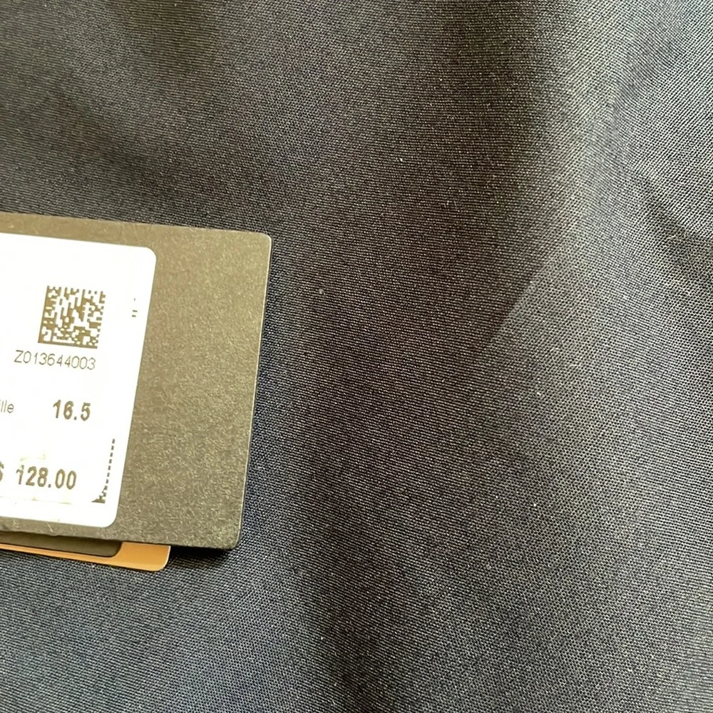 Dark navy Boss Hugo Boss slim dress shirt size 16.5 - Picture 4 of 4